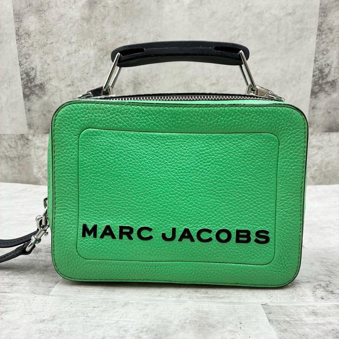 ✨稀少カラー✨美品✨マークジェイコブス　ショルダーバッグ 2way レザー　緑