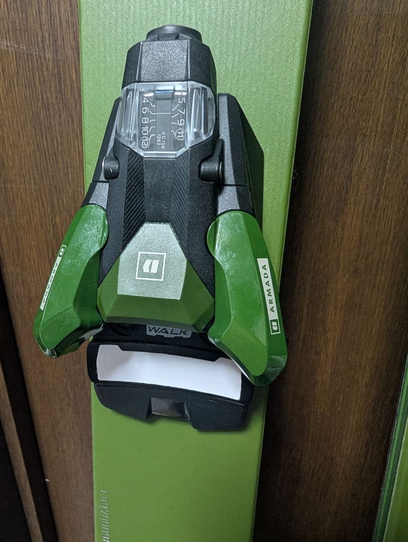 CandideSkis AREA91 165 cm ビンディングセット