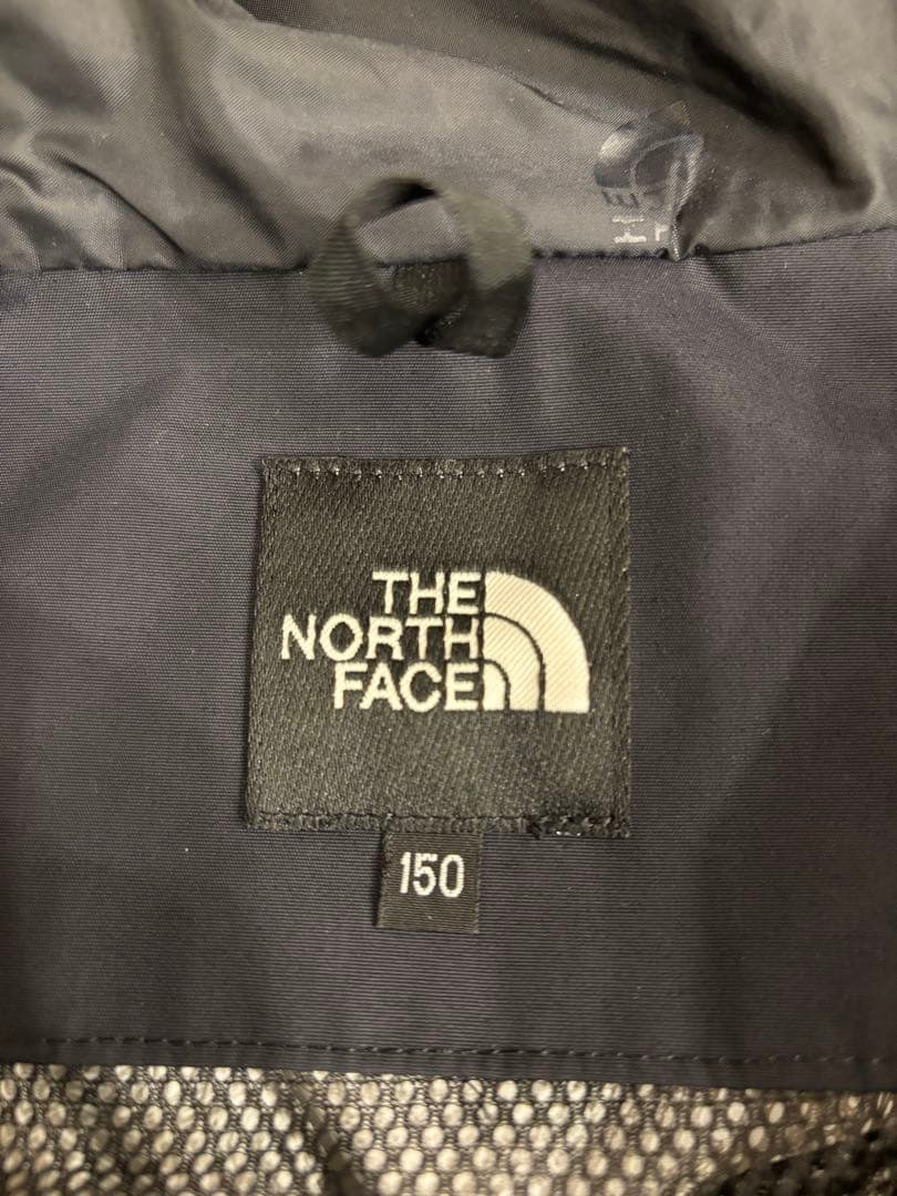 The North Face キッズ　黒 フード付きジャケット(フリース付)