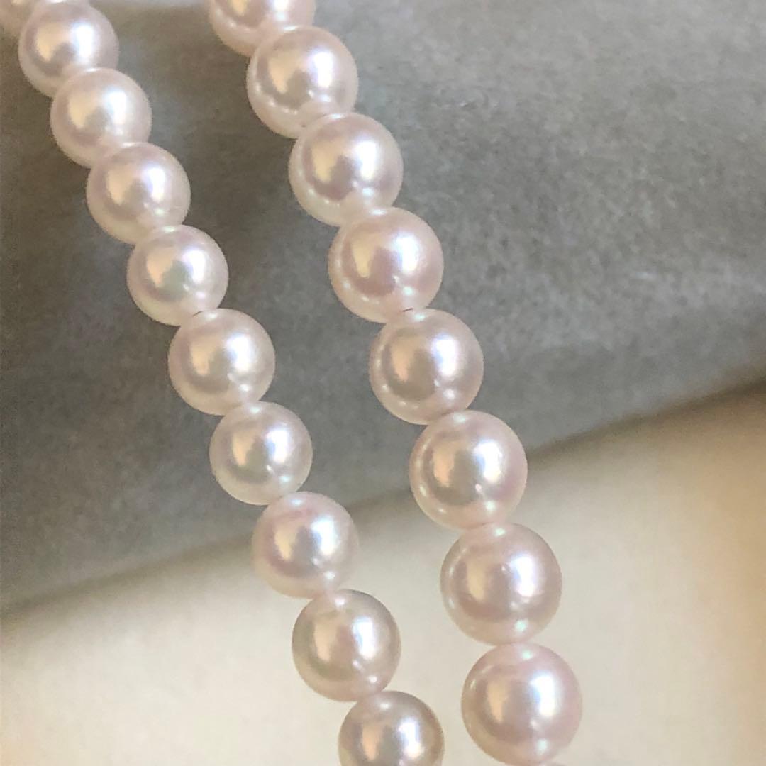 アコヤ真珠 ベビーパール セミロングネックレス マチネー 糸替え済み