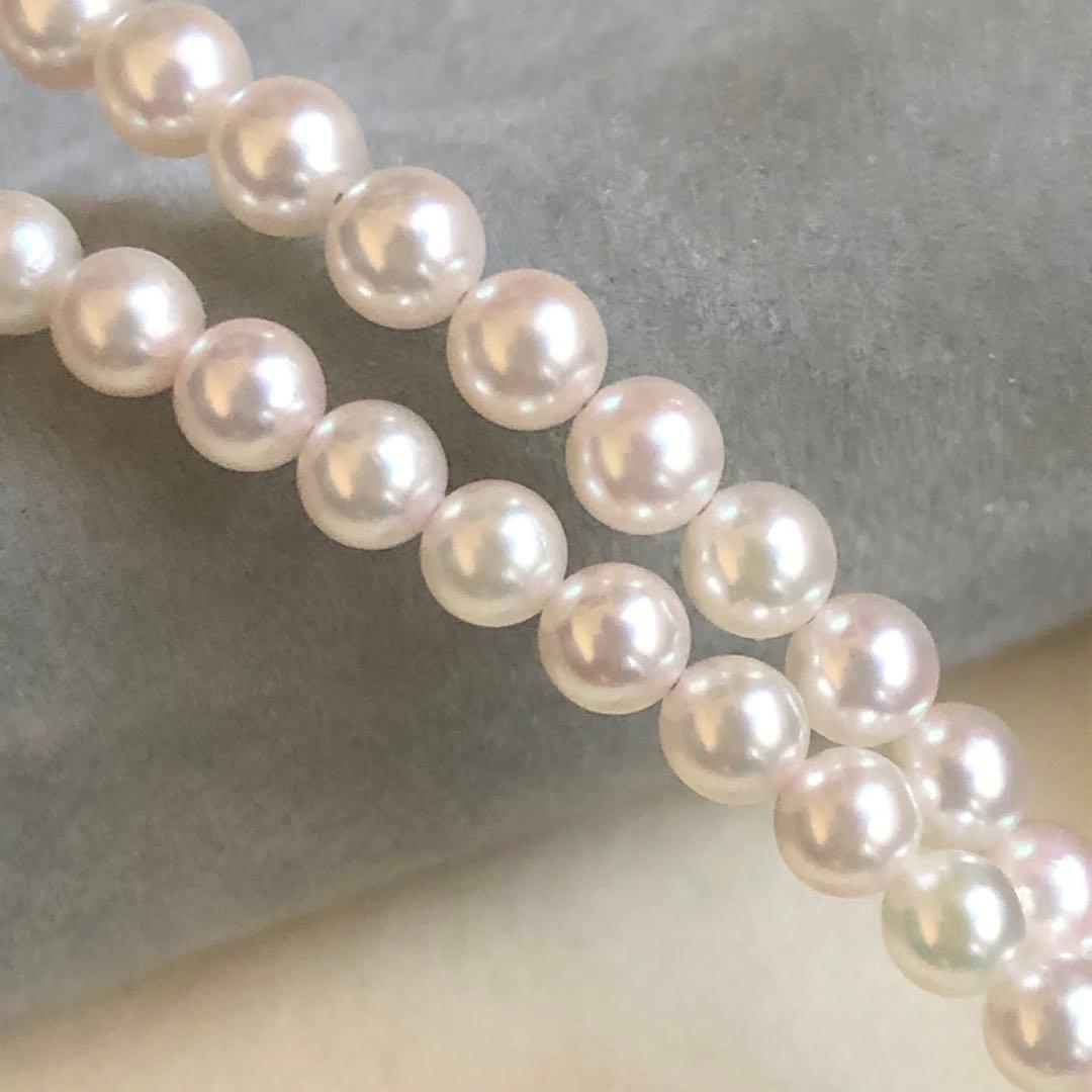 アコヤ真珠 ベビーパール セミロングネックレス マチネー 糸替え済み