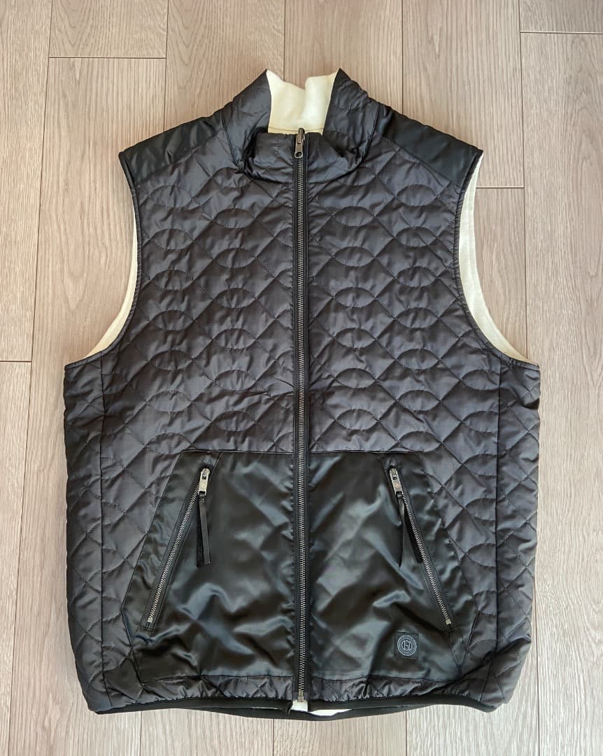 OBSIDIAN/オブシディアン　リバーシブルダウンベスト