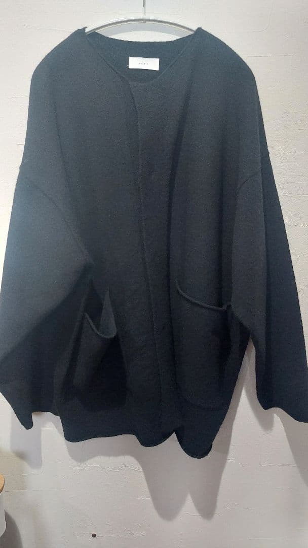 かぐれ　ウールノーカラージャケット