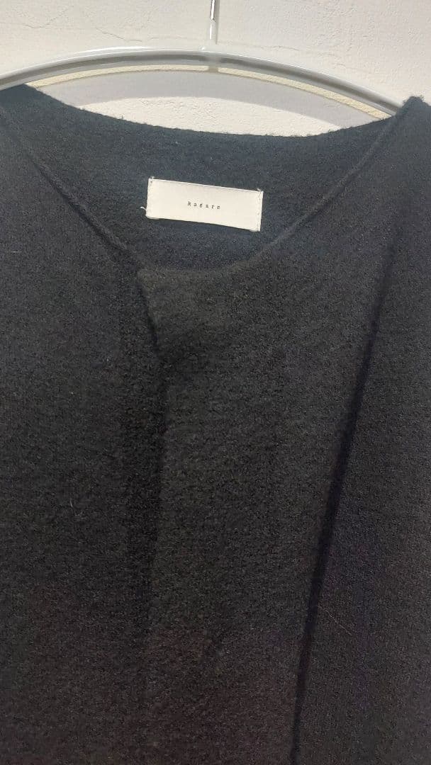 かぐれ　ウールノーカラージャケット