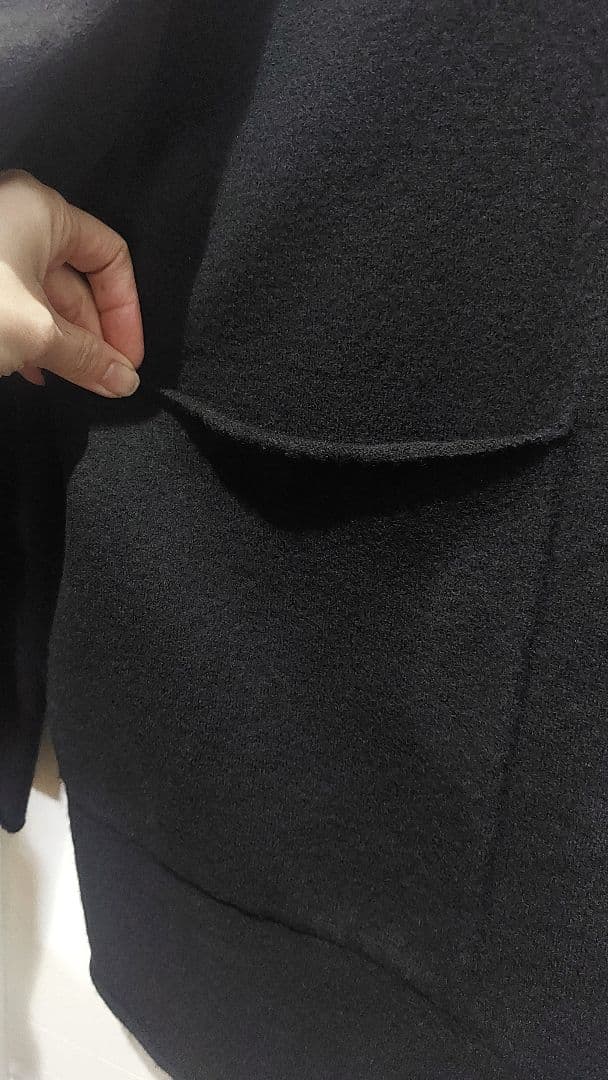 かぐれ　ウールノーカラージャケット