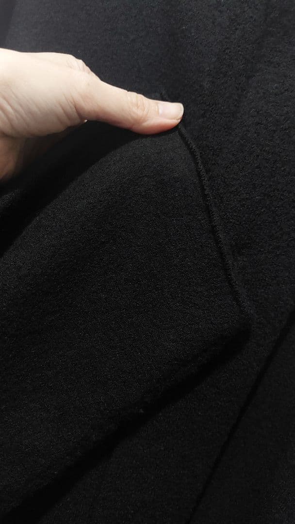 かぐれ　ウールノーカラージャケット