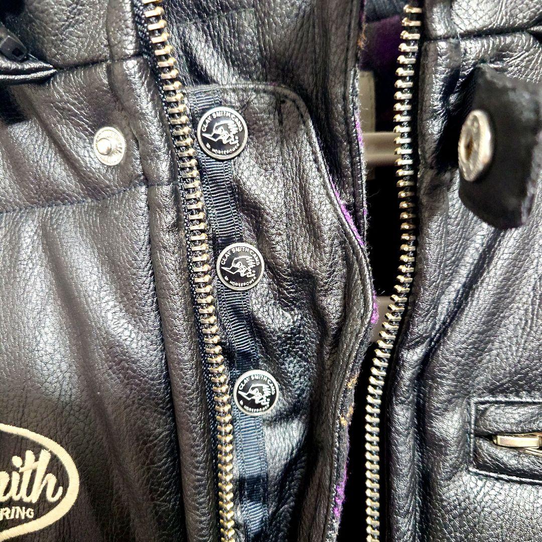 【未使用】Clay Smith フード付き フェイクレザージャケット LLW