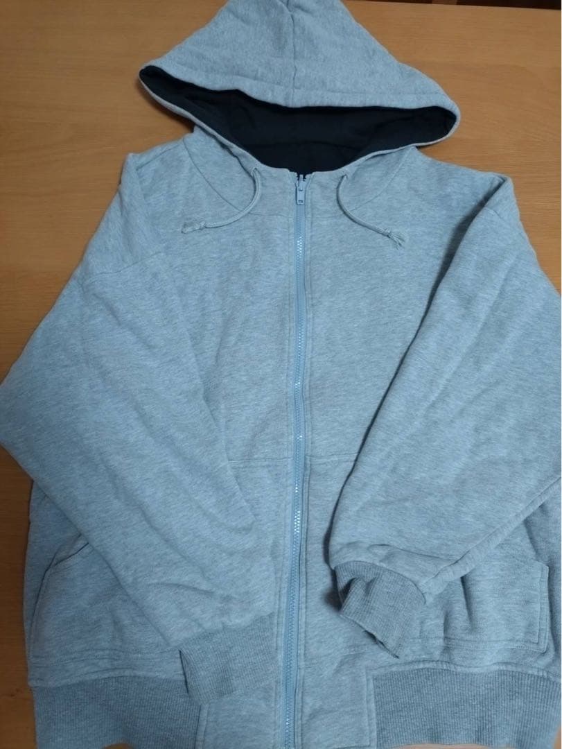 【レア】80sイッセイミヤケ✕ツモリチサトIS リバーシブルパーカー 黒×グレー