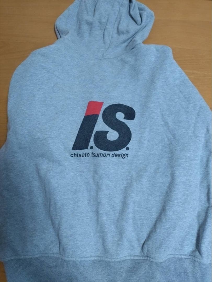 【レア】80sイッセイミヤケ✕ツモリチサトIS リバーシブルパーカー 黒×グレー