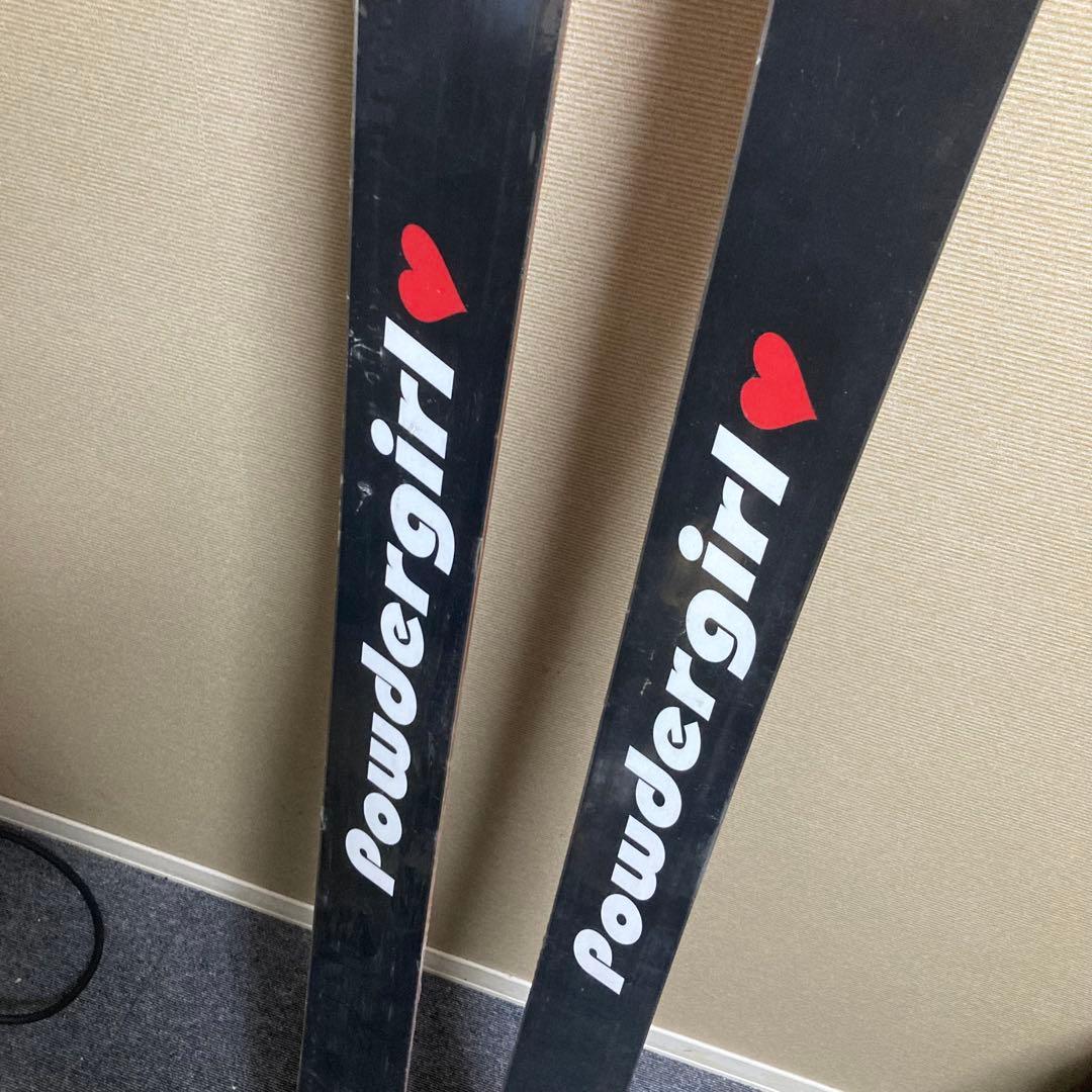 未使用品　オガサカ　スキー板　パウダーガール　powder girl