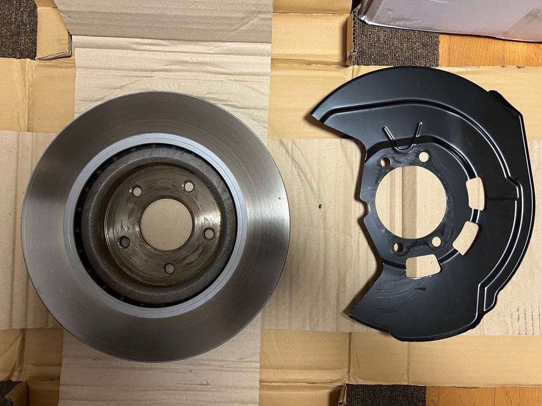 日産　フェアレディRZ34純正　曙ブレーキキャリパー　ローター