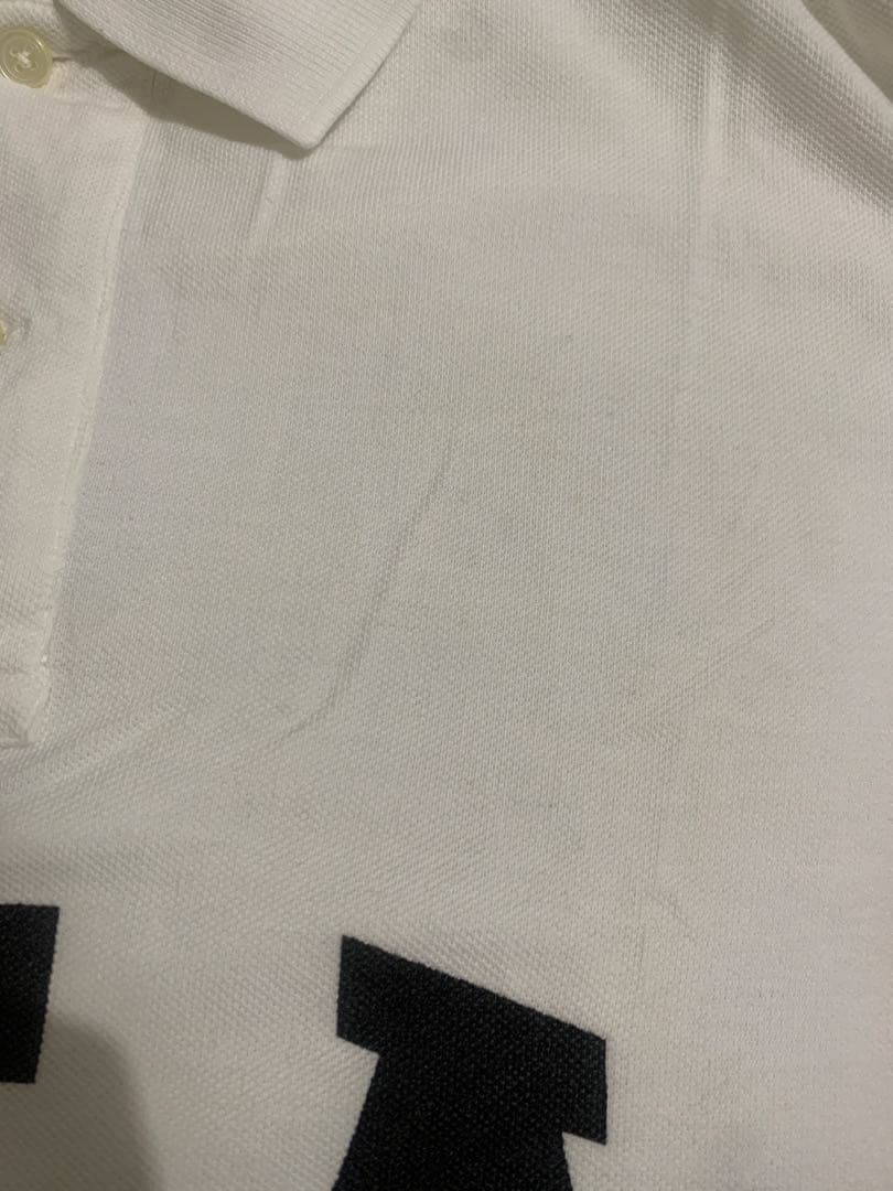 90s POLO SPORT USA製　ポロシャツ　ホワイト