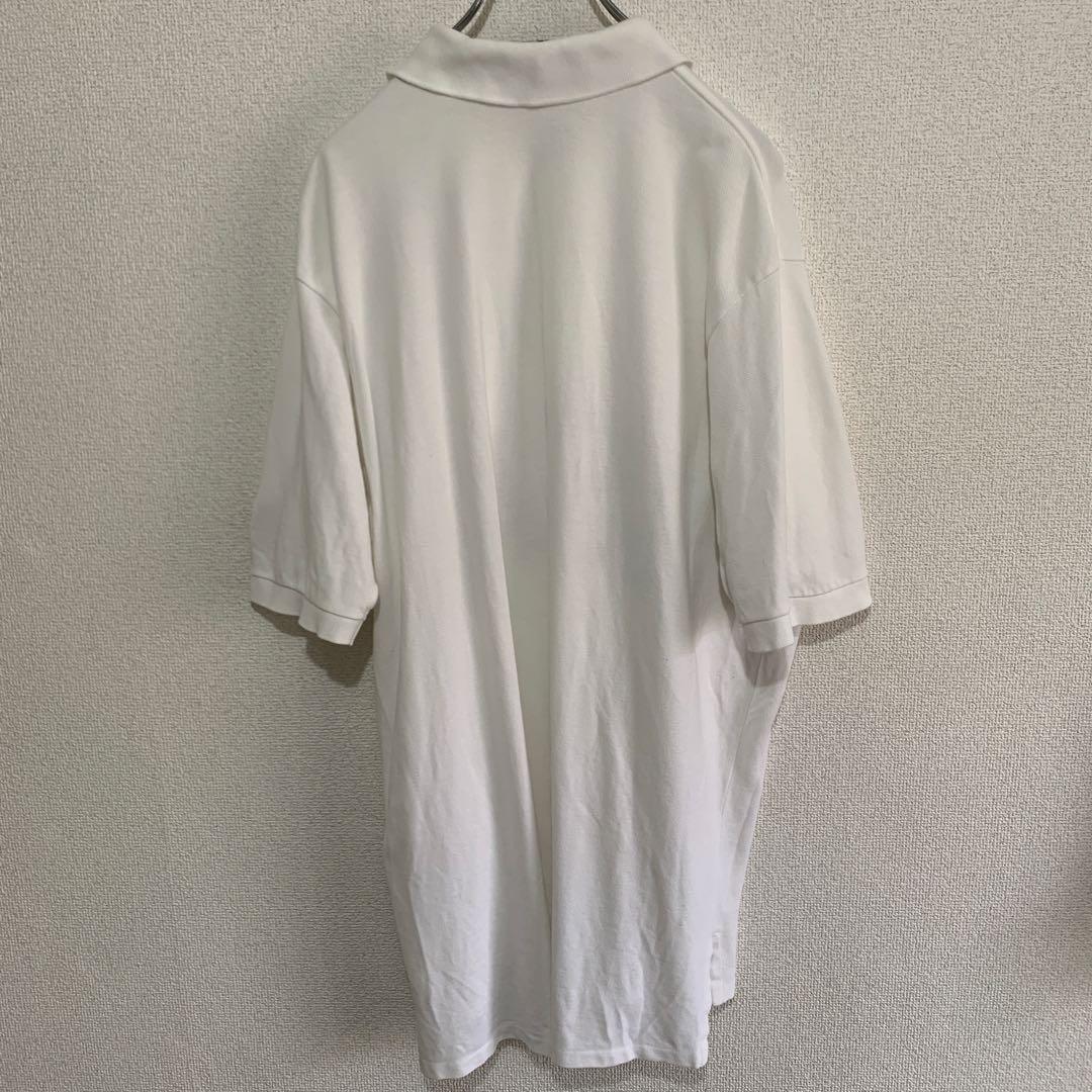 90s POLO SPORT USA製　ポロシャツ　ホワイト