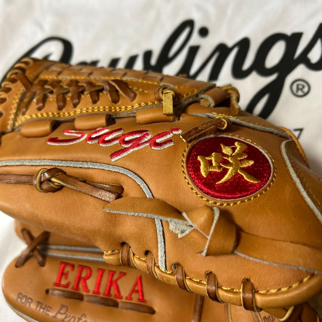 ローリングス、ERIKA 硬式グローブ 巨人軍杉内俊哉選手グラブ