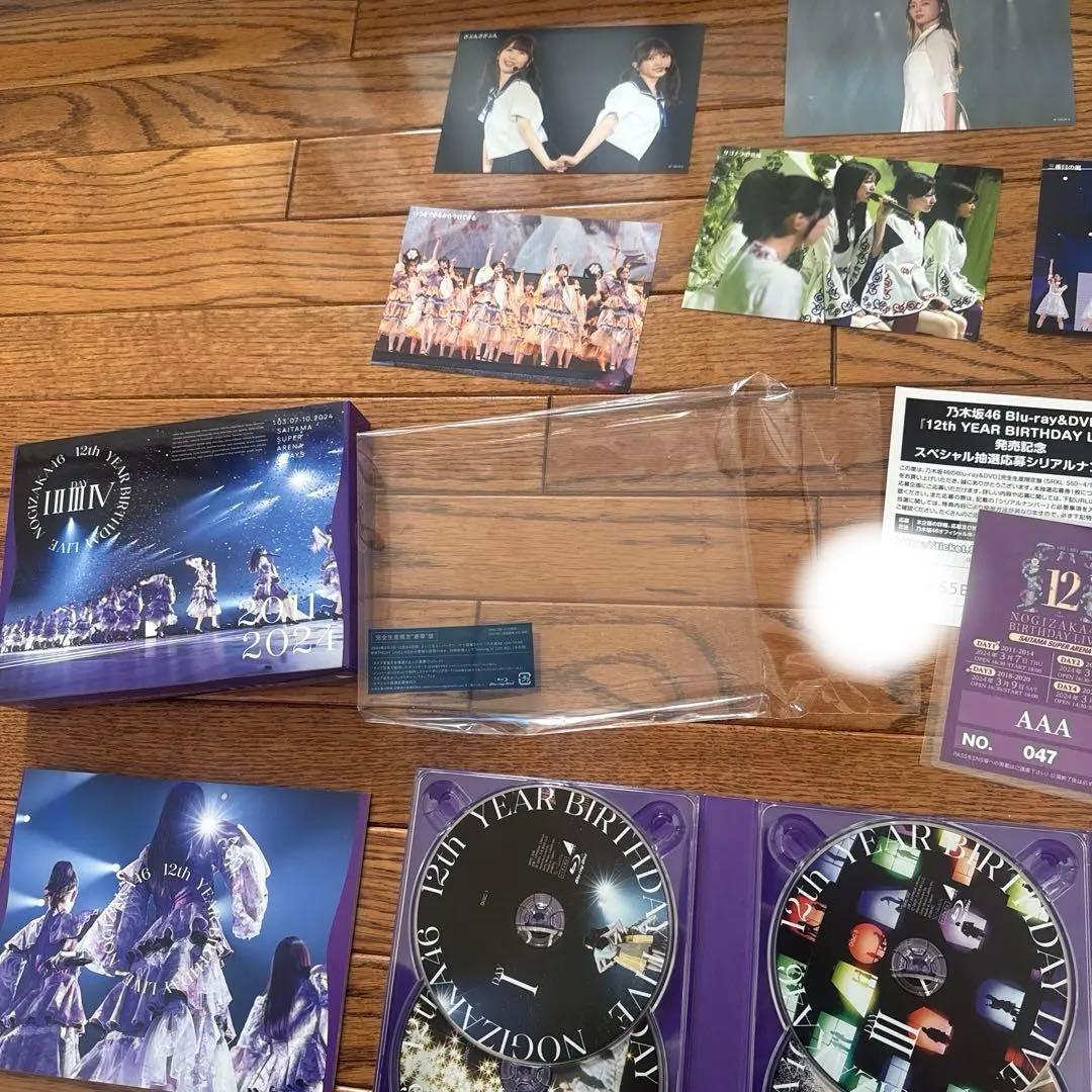 乃木坂46/12th LIVE〈完全生産限定盤5枚組　Blu-ray 新作❗️