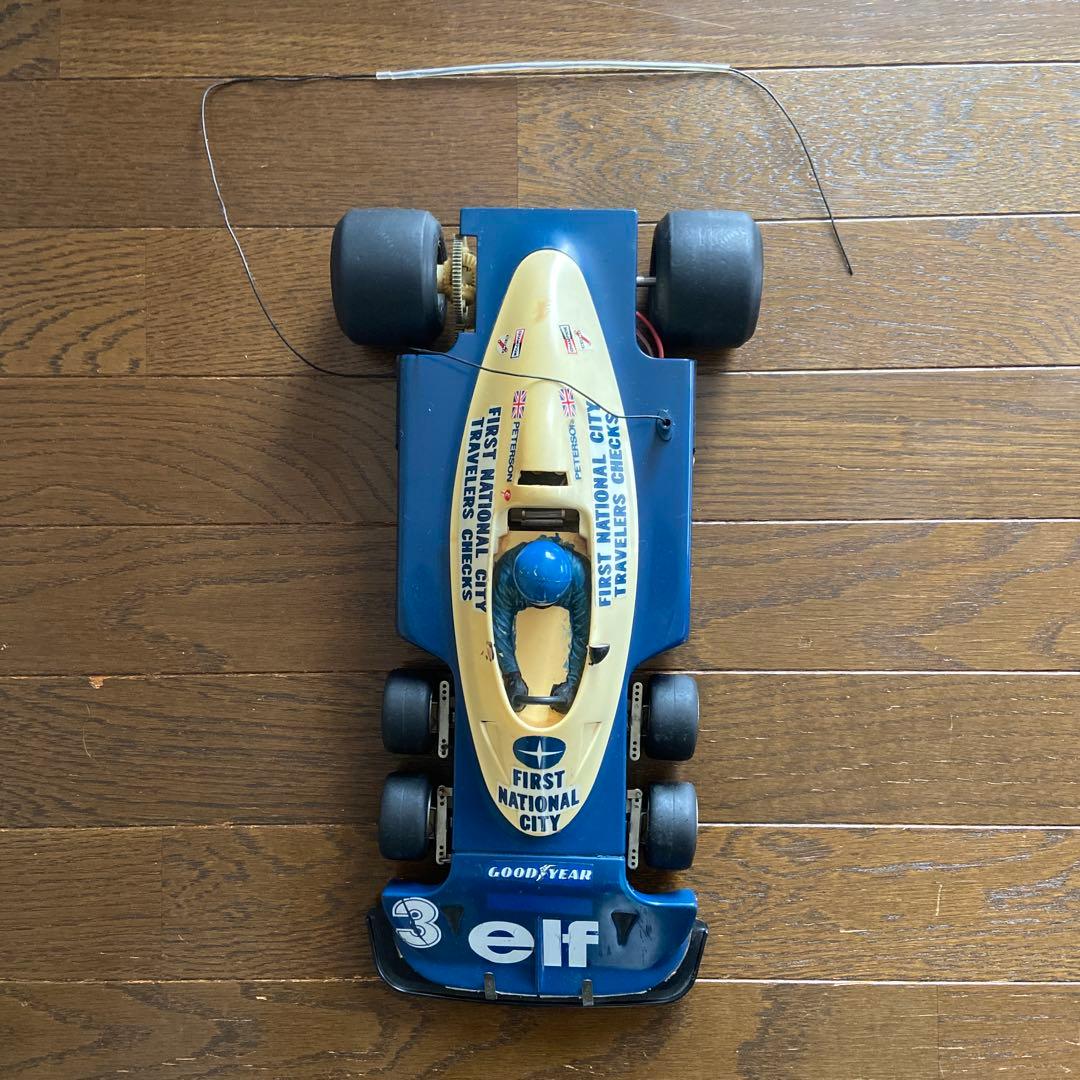 【ジャンク品】タミヤ1/10タイレルP34ラジコン 当時物 F1カー