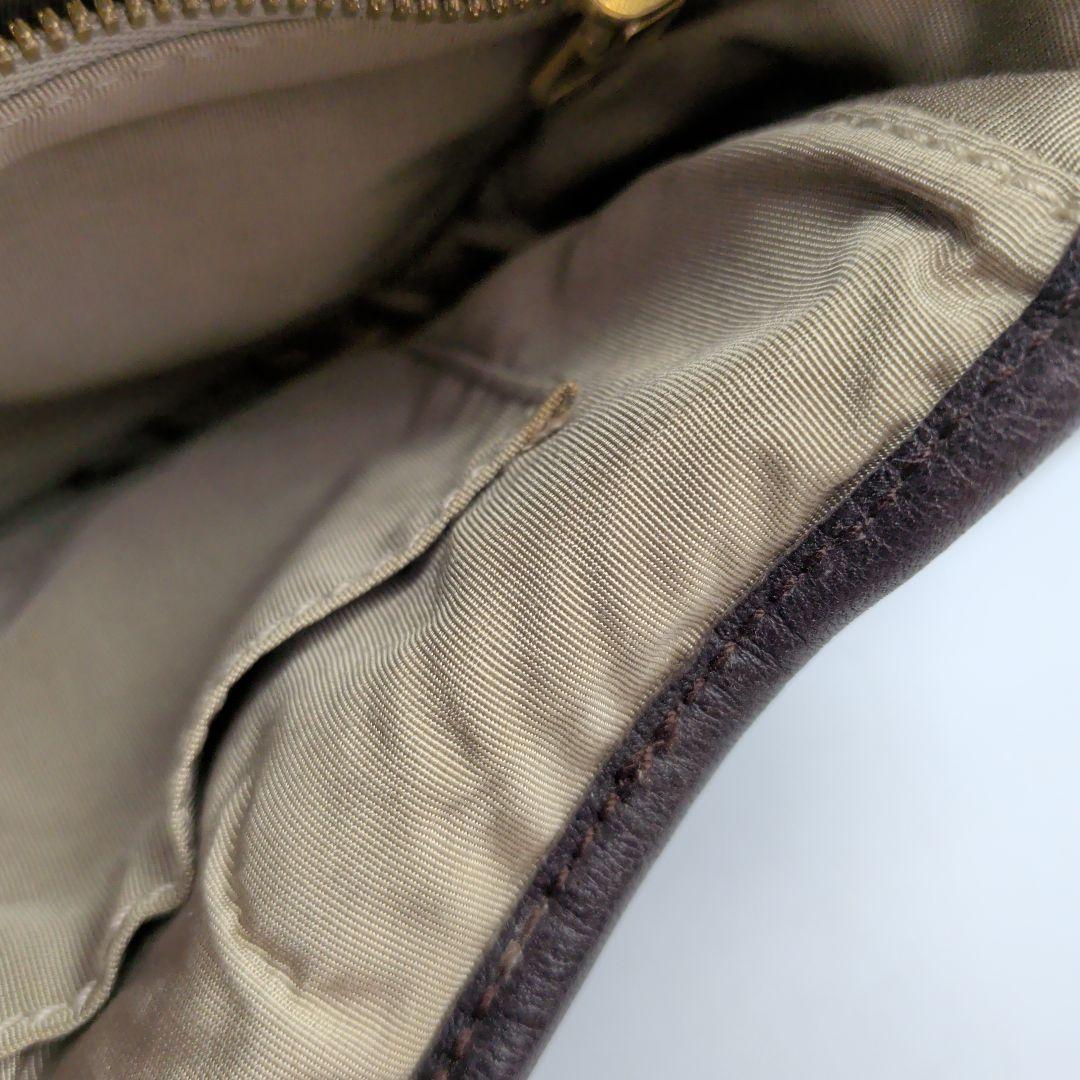 LOEWE ロエベ ショルダーバッグ 革製 ブラウン レディースバッグ