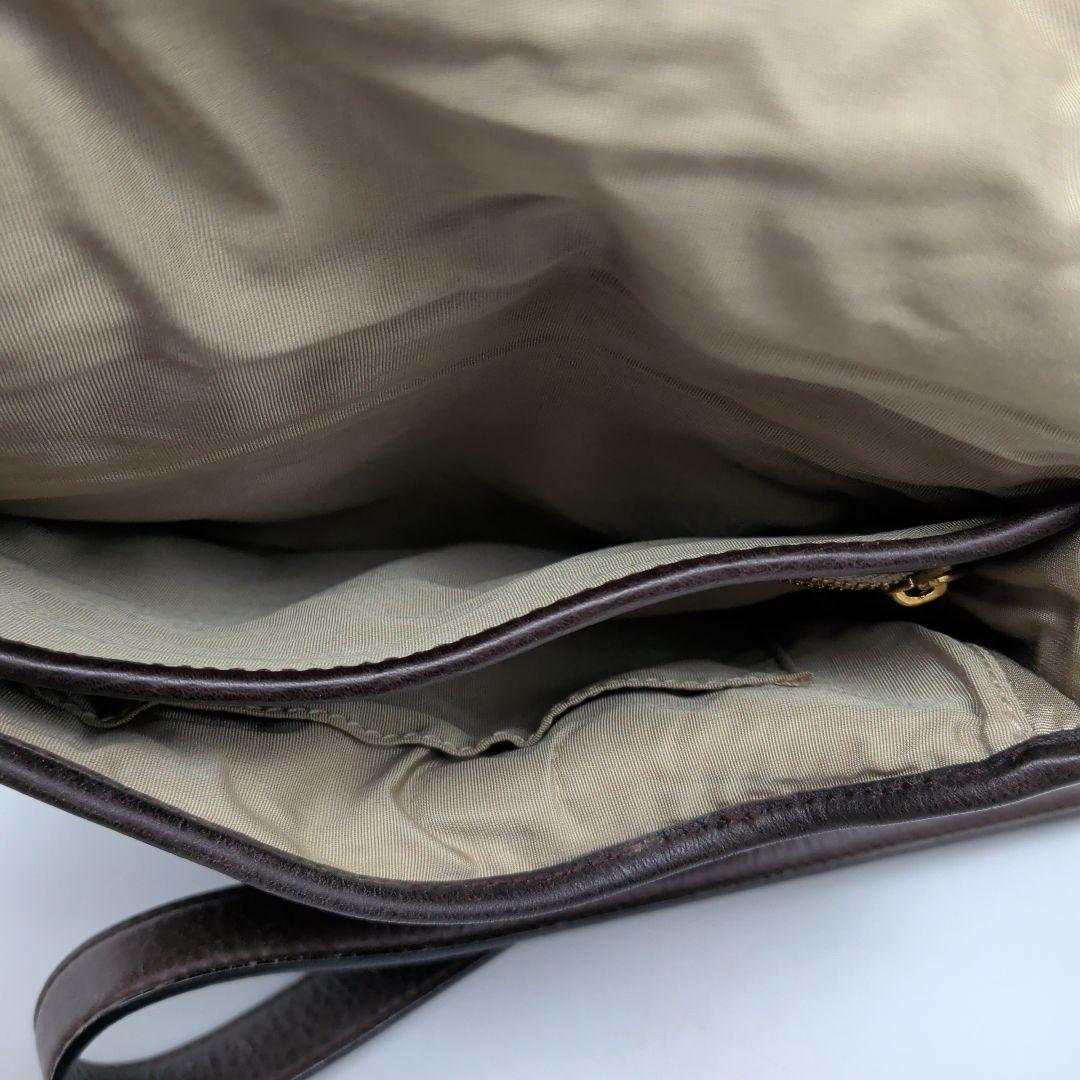 LOEWE ロエベ ショルダーバッグ 革製 ブラウン レディースバッグ