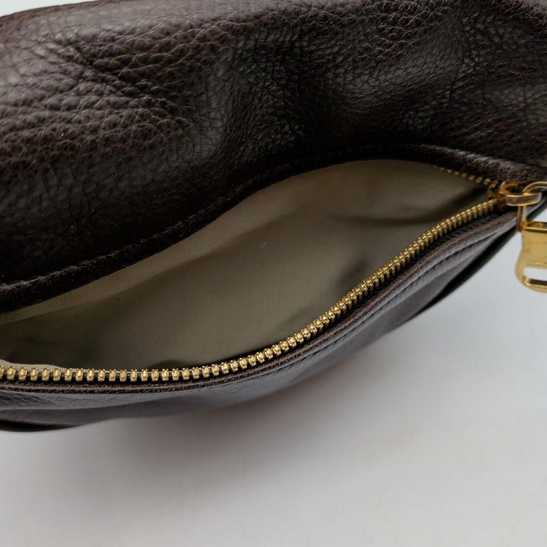 LOEWE ロエベ ショルダーバッグ 革製 ブラウン レディースバッグ