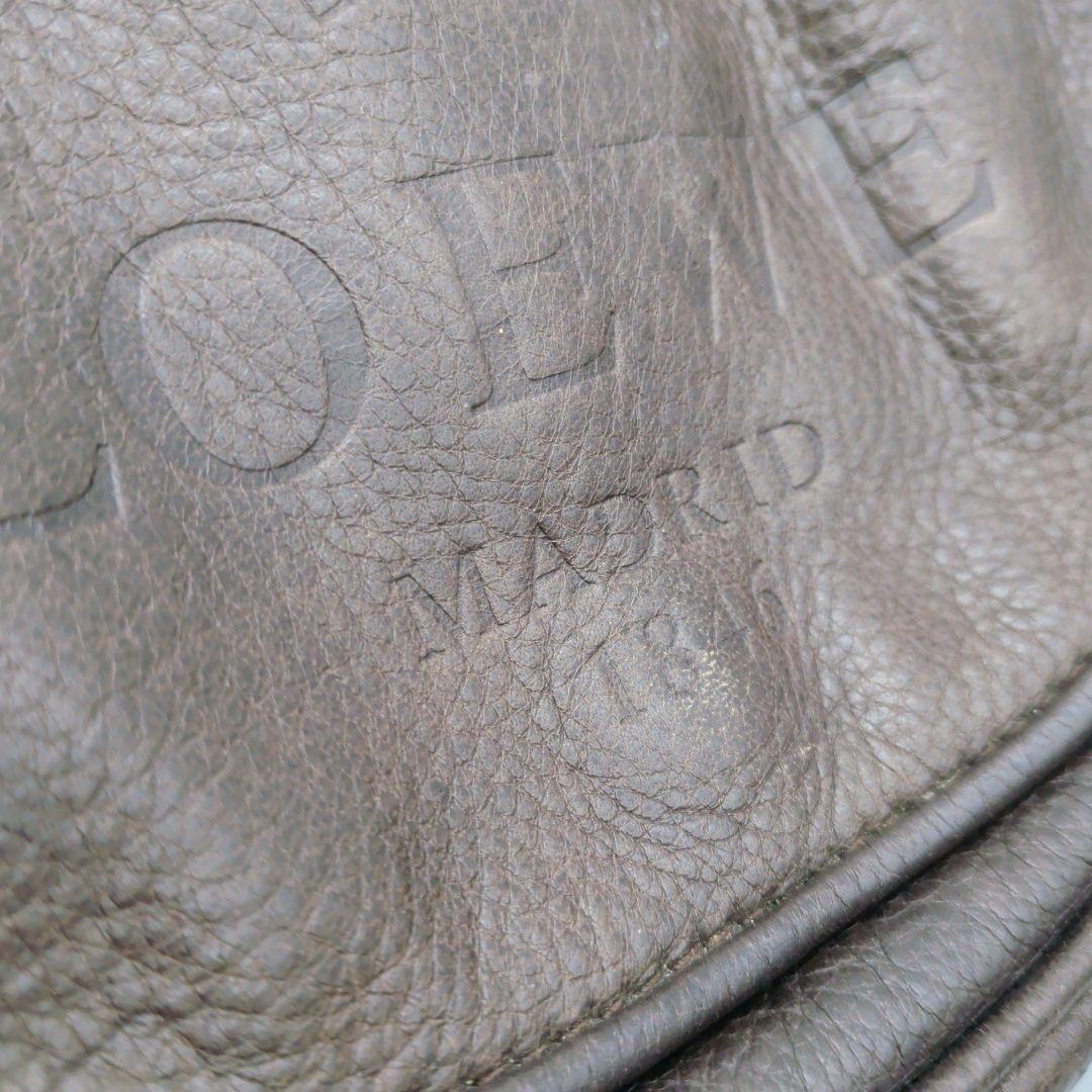 LOEWE ロエベ ショルダーバッグ 革製 ブラウン レディースバッグ