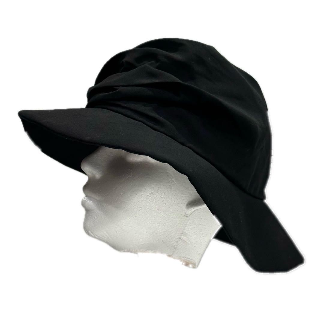 Y’s Yohji Yamamoto アシンメトリー ギャザー キュプラ ハット