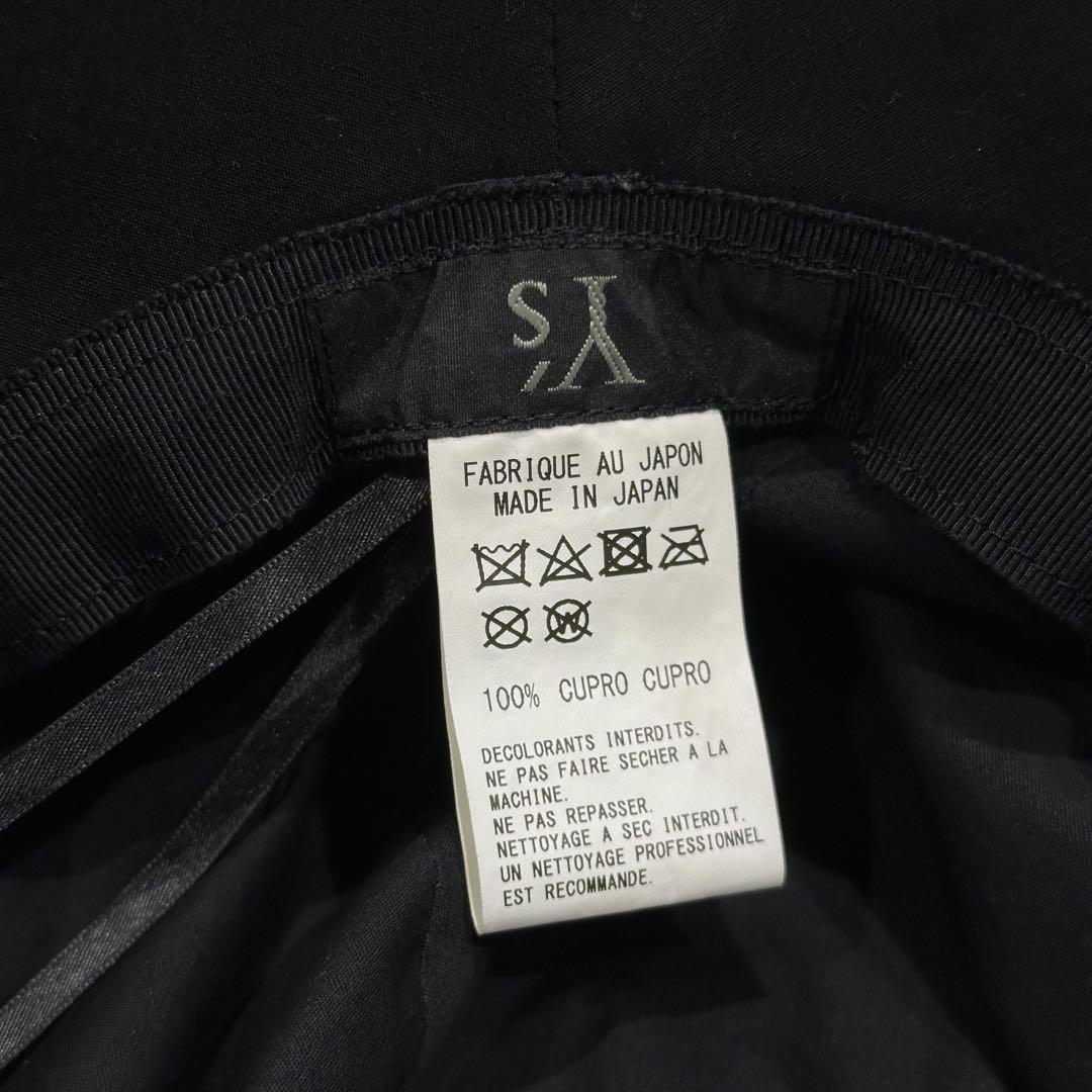Y’s Yohji Yamamoto アシンメトリー ギャザー キュプラ ハット