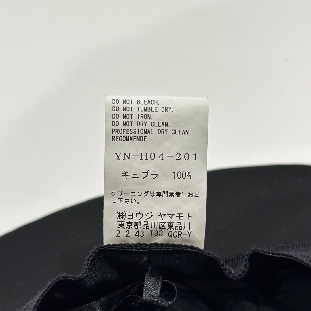 Y’s Yohji Yamamoto アシンメトリー ギャザー キュプラ ハット