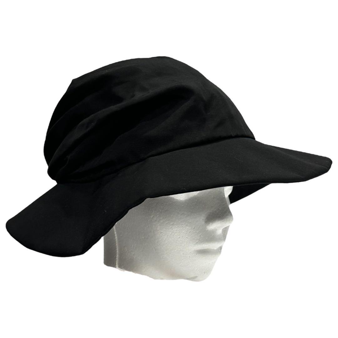 Y’s Yohji Yamamoto アシンメトリー ギャザー キュプラ ハット