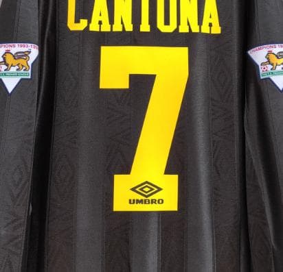 93/94 マンチェスター・ユナイテッド アウェイ 長袖 7番 カントナ レトロ