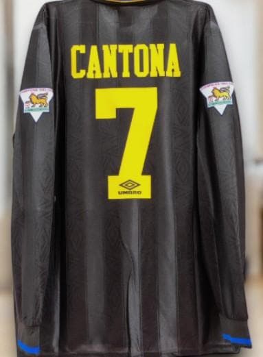 93/94 マンチェスター・ユナイテッド アウェイ 長袖 7番 カントナ レトロ