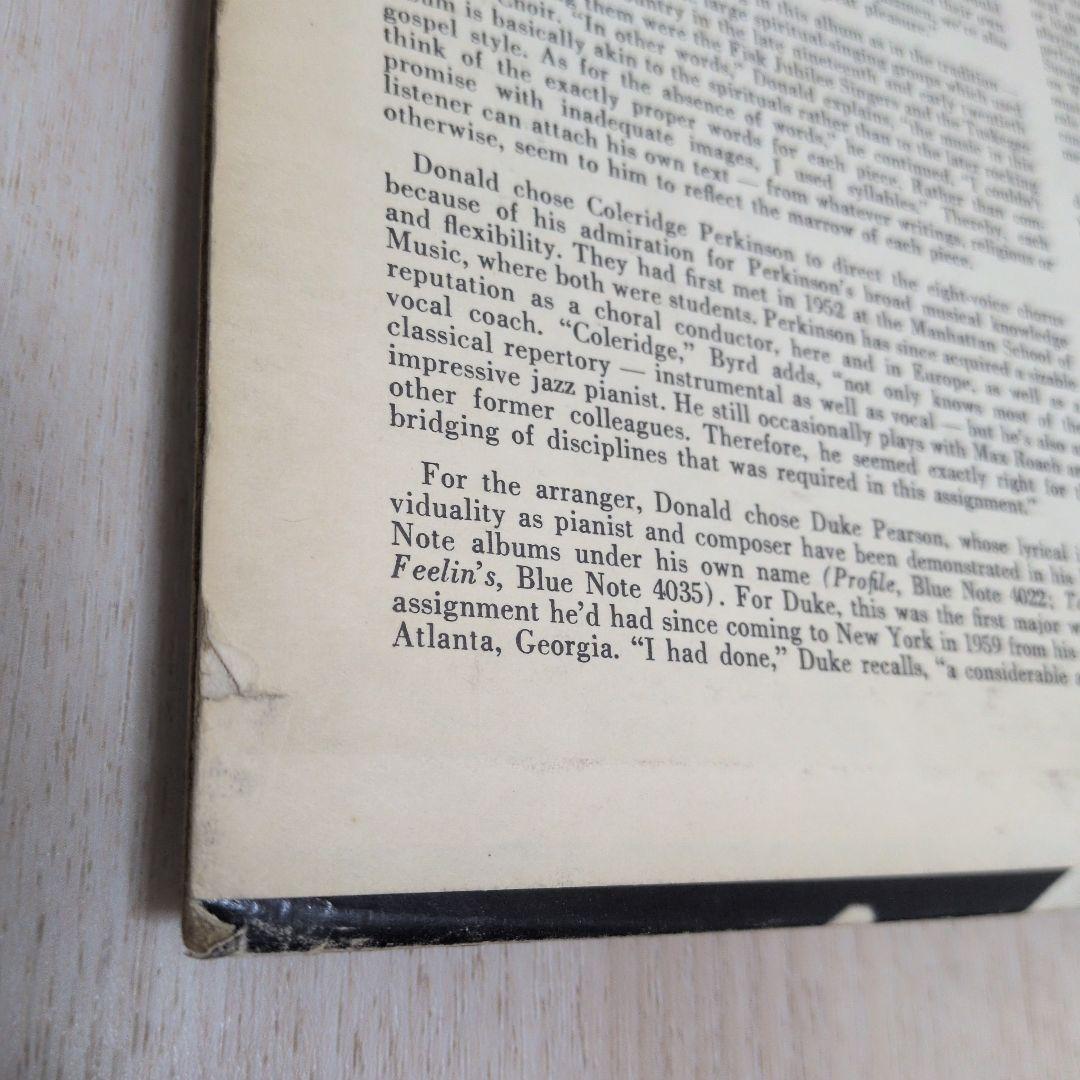 Donald Byrd A New Perspective ドナルド・バード