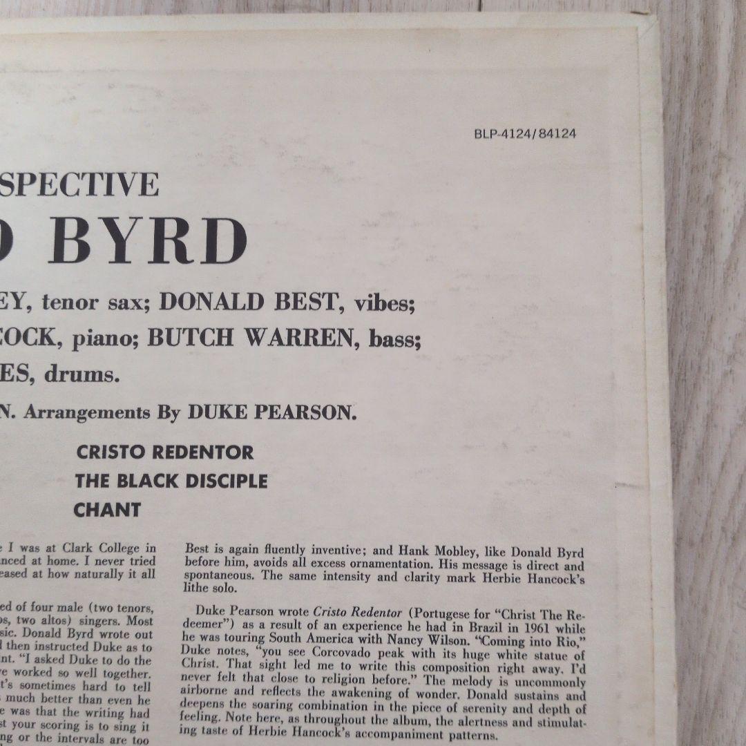 Donald Byrd A New Perspective ドナルド・バード