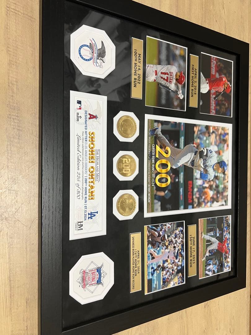 大谷翔平　ホームラン200本達成記念　300個限定