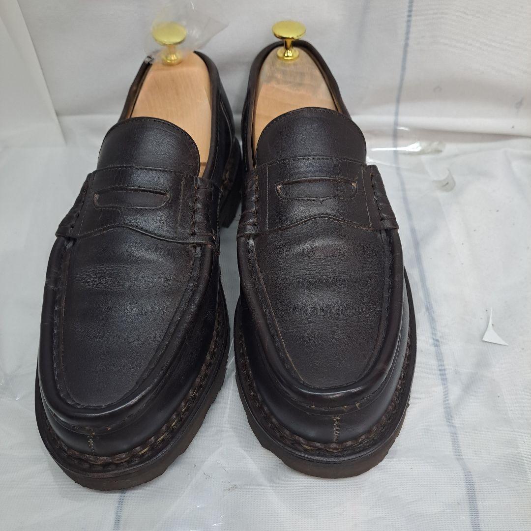 パラブーツ ローファー REIMS 25cm カフェ