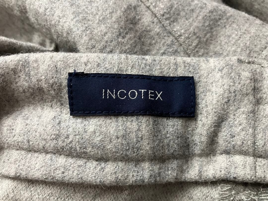 インコテックス　ライトグレー イージースラックス 44 ラルディーニ　ジャブス