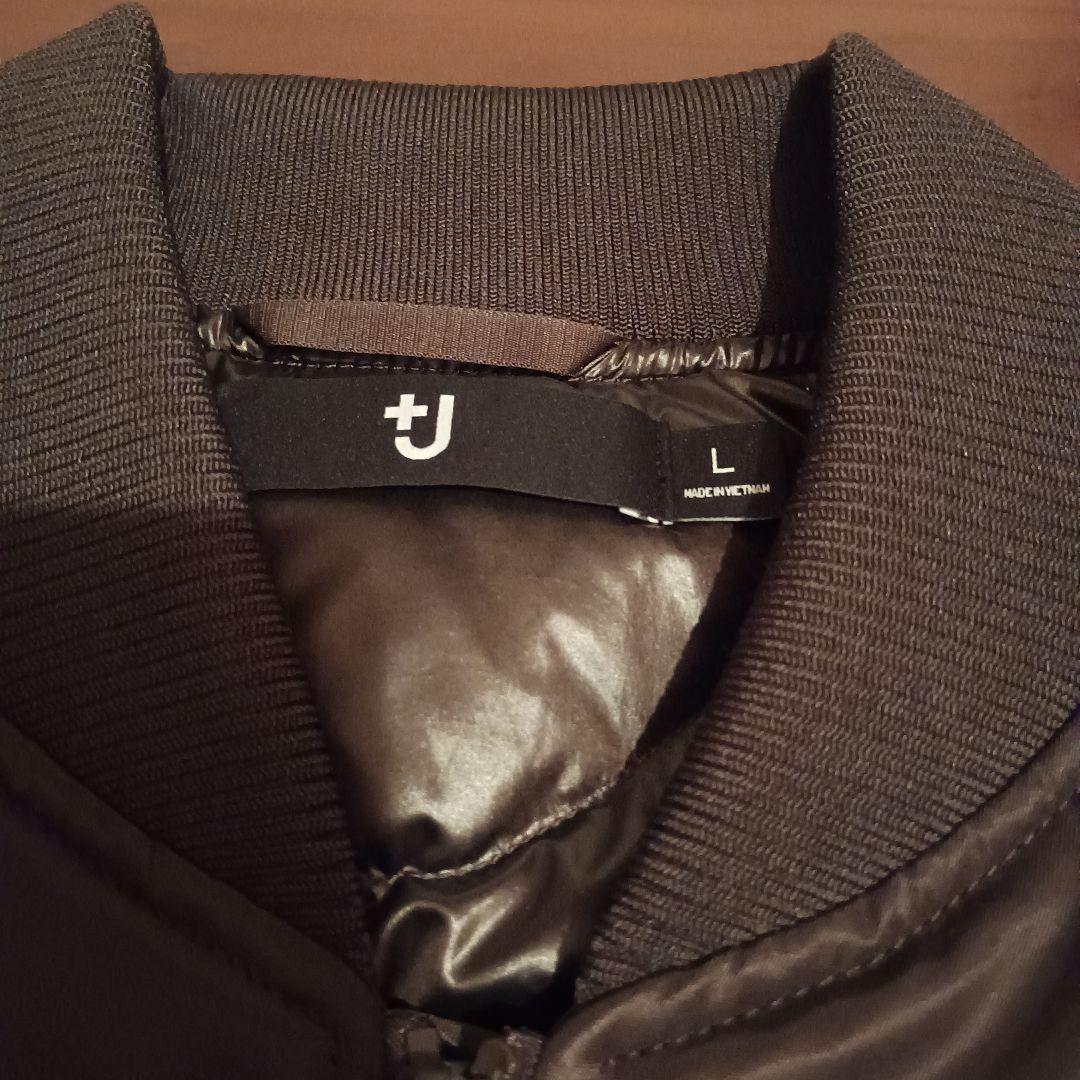 UNIQLO＋J コラボ ハイブリッドダウンMA-1ブルゾン ダークグリーン L