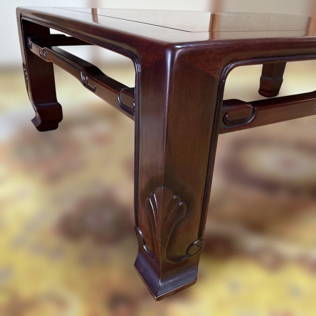 木製装飾座卓 長方形