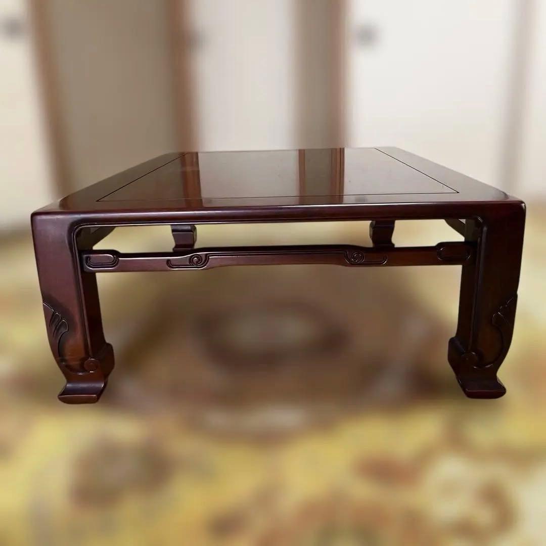 木製装飾座卓 長方形