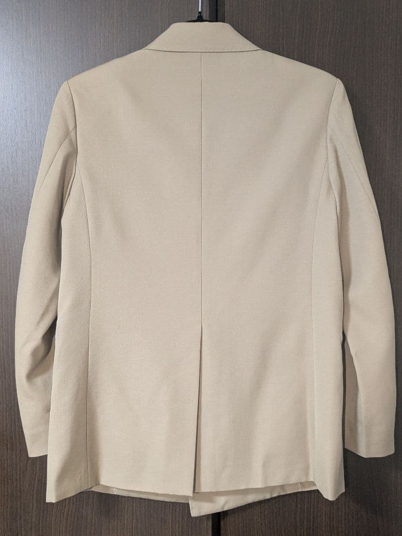 ウールギャバジンダブルブレストジャケット　34