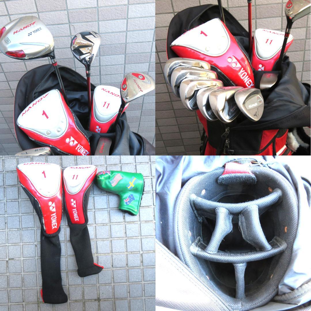 ゴルフセット　YONEX　1W　FW アイアン パター　10本　右利き