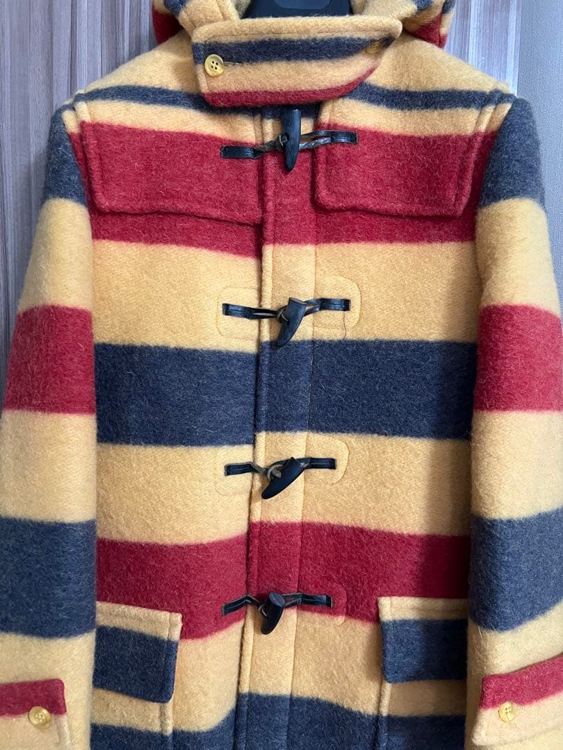 値下げ⭐︎Grenfell ⭐︎ダッフルコート ストライプ