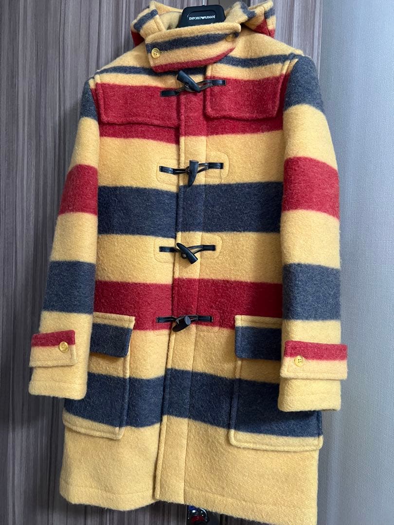 値下げ⭐︎Grenfell ⭐︎ダッフルコート ストライプ