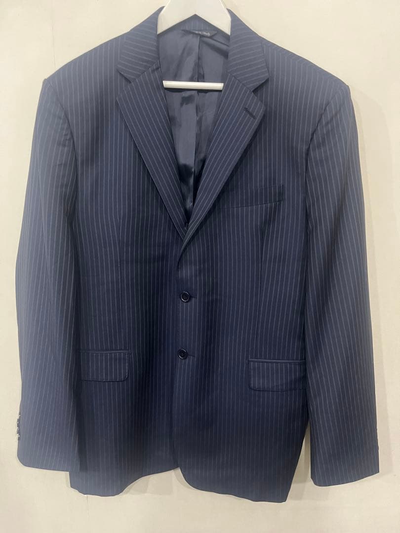 Yves Saint Laurent ストライプスーツイタリア製　サマーウール
