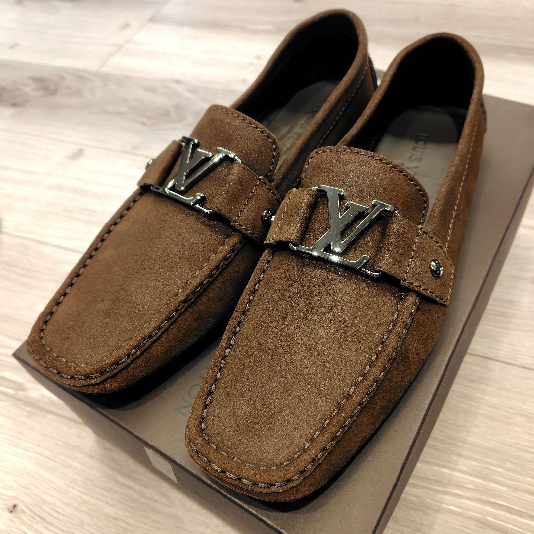 Louis Vuitton スエード ローファー 8 1/2