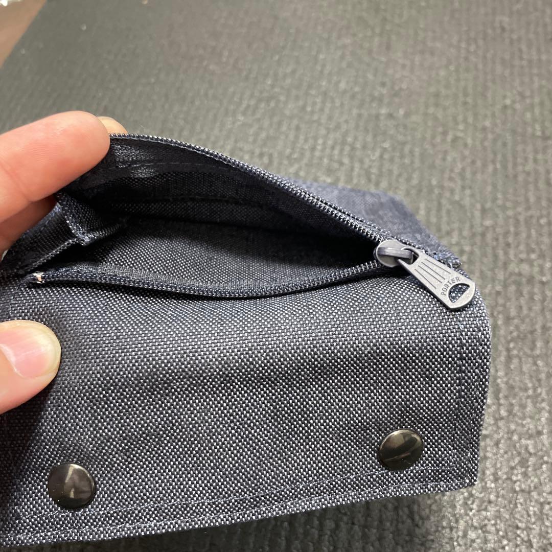 PORTER 二つ折財布　デニム