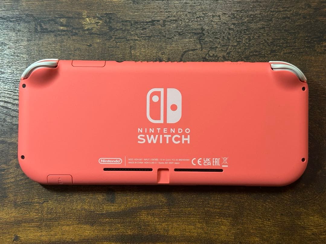 【動作確認済】任天堂 Switchライト コーラルピンク 美品