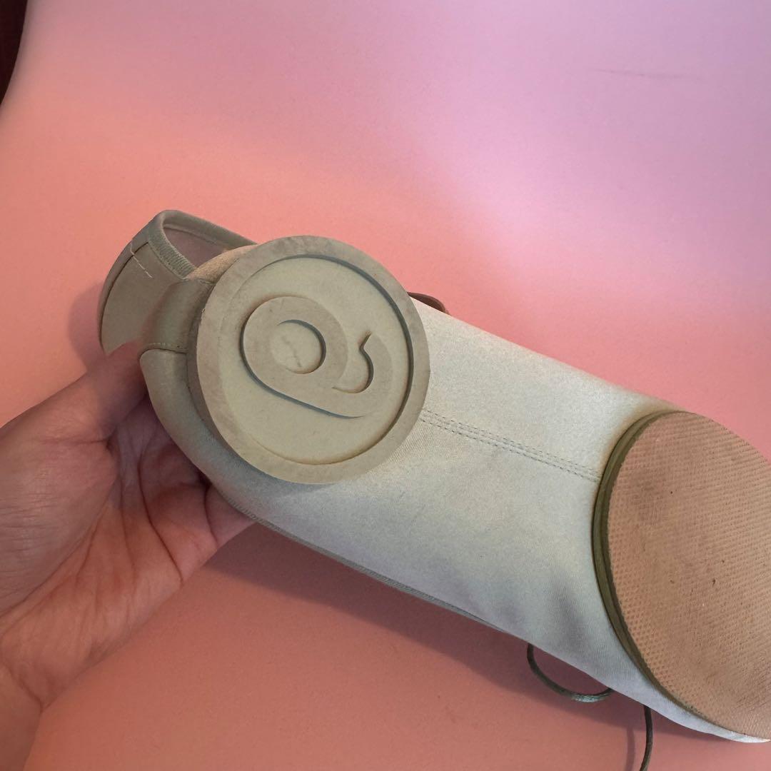 mm6 サテン　バレエシューズ