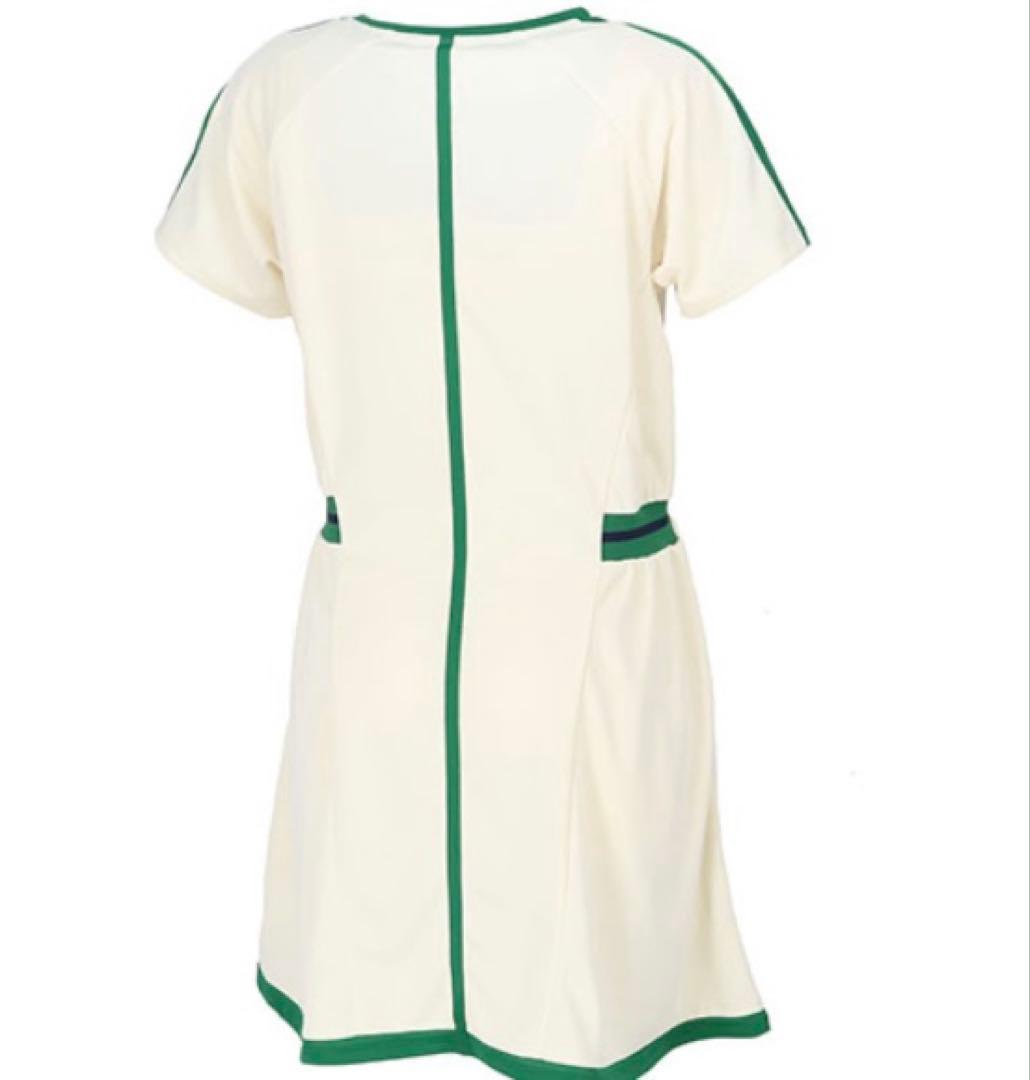 No.484 FILA レトロモダンな激可愛ワンピ☆グリーン☆