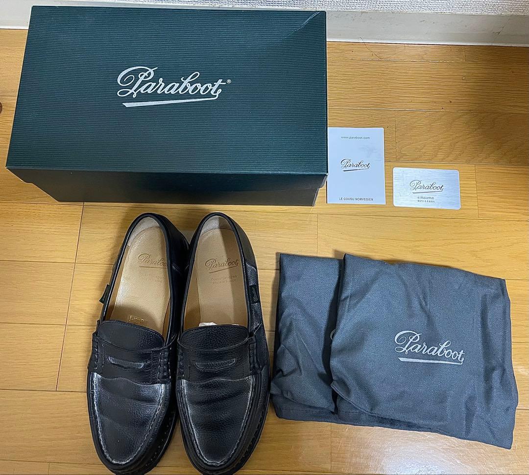 Paraboot reims パラブーツ ランス グレインレザー UK7