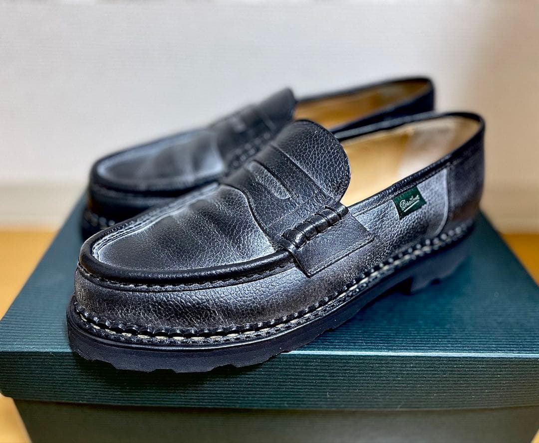 Paraboot reims パラブーツ ランス グレインレザー UK7